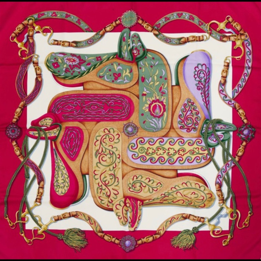 Hermès “Festival” Perfect Scarf 🧣